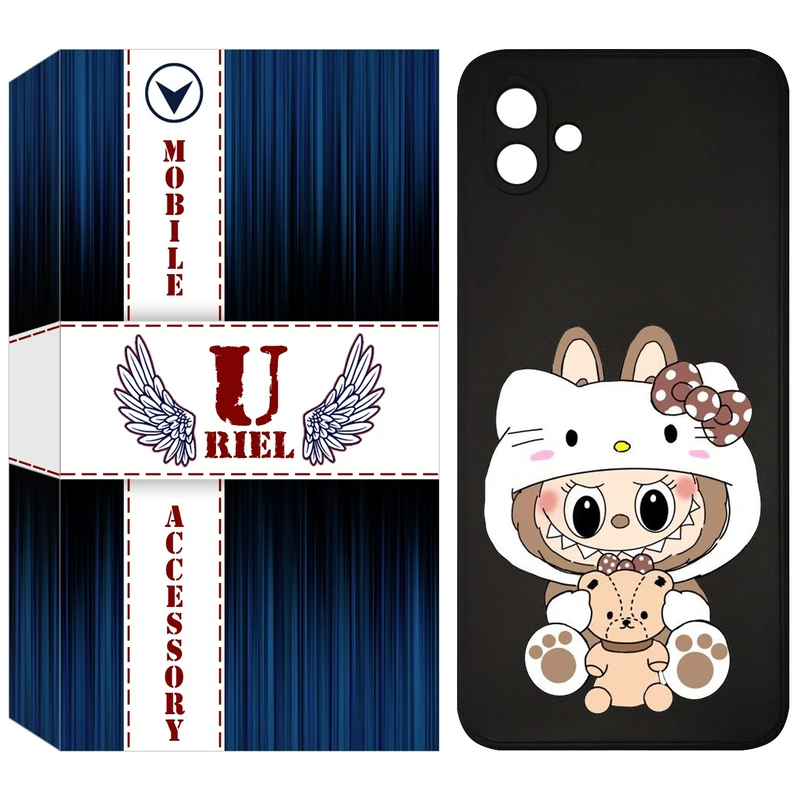 کاور یوریل مدل KSH کد 124 طرح عروسک لبوبو مناسب برای گوشی موبایل سامسونگ Galaxy A05