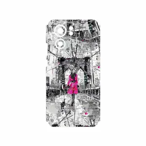 MAHOOT Collage of Catwalk Bridge Cover Sticker for Motorola Edge 40