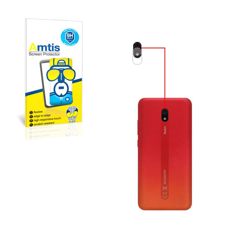 محافظ لنز دوربین امتیس مدل redmi8a مناسب برای گوشی موبایل شیائومی REDMI 8A