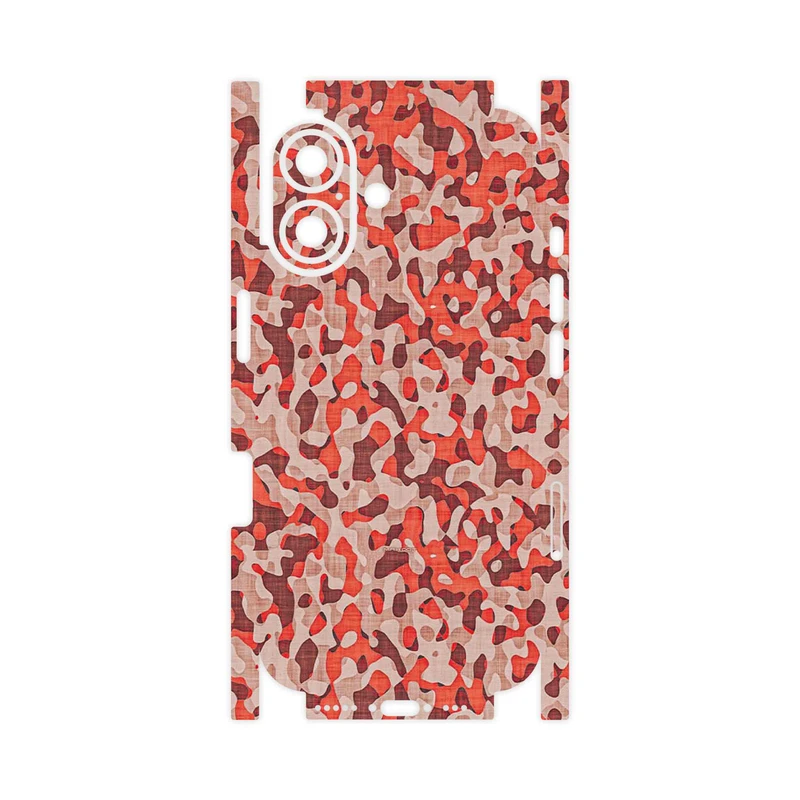 برچسب پوششی ماهوت مدل Red Infantry Army-FullSkin مناسب برای گوشی موبایل اپل iPhone 16