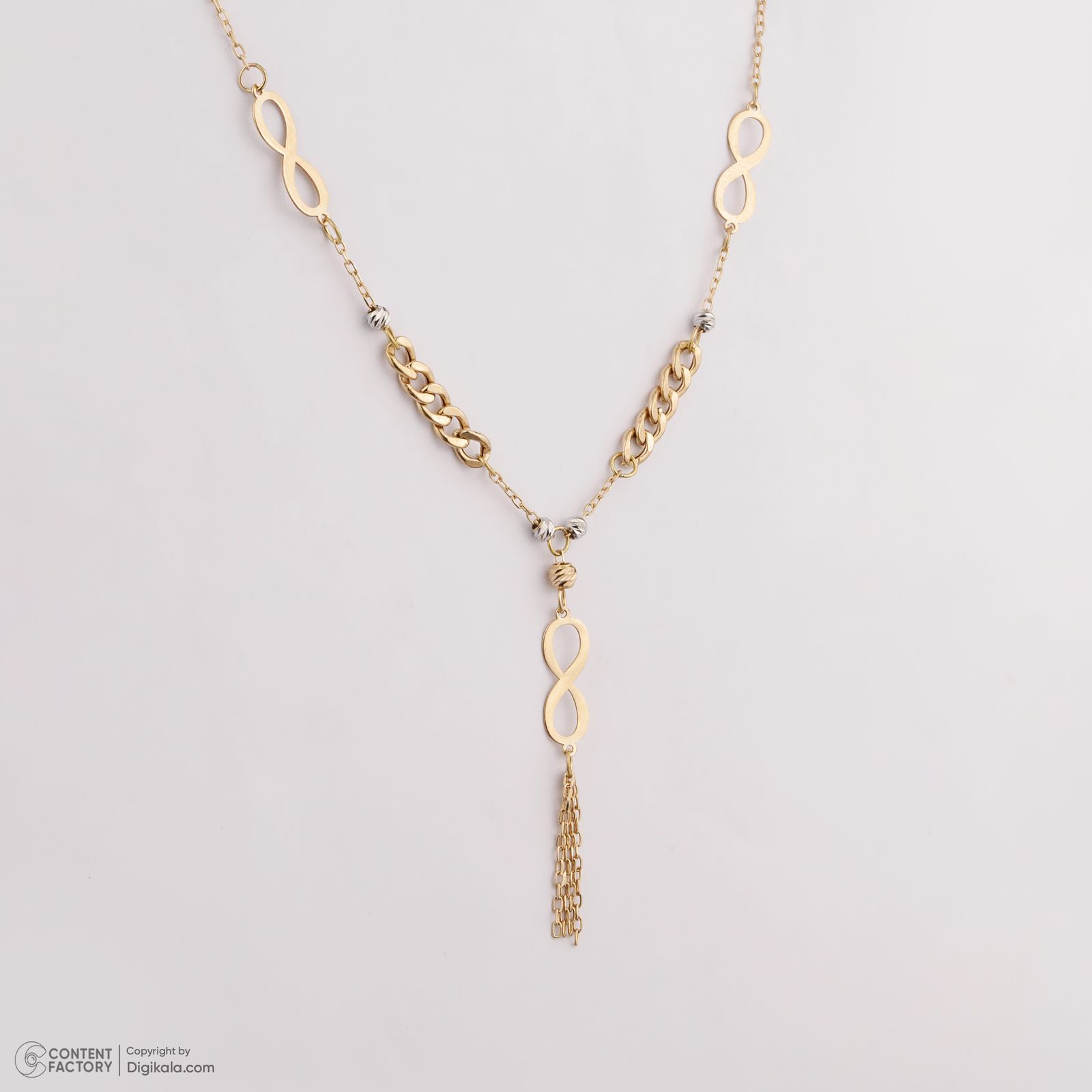 گردنبند طلا 18 عیار زنانه مایا ماهک مدل MM2101 -  - 3