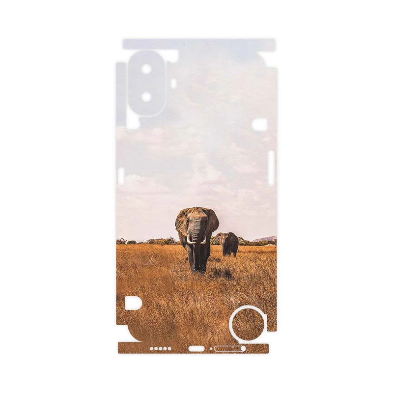 برچسب پوششی ماهوت مدل Elephant-FullSkin مناسب برای گوشی موبایل ناتینگ CMF Phone 1