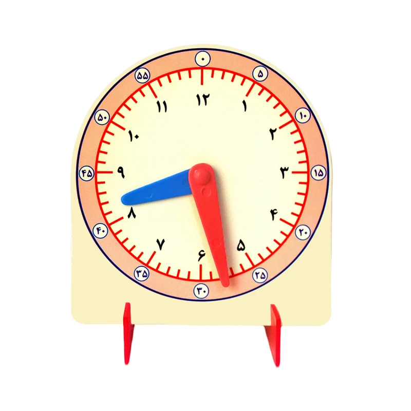 بازی آموزشی مدل ساعت به همراه مهر ساعت