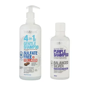 شامپو مو میسوری مدل 1 مناسب برای موهای خشک حجم 320 میلی لیتر به همراه شامپو تقویت کننده مو میسوری مدل collagen مناسب برای موهای معمولی حجم 1000 میلی لیتر 