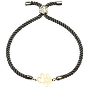 دستبند طلا 18 عیار زنانه الن نار مدل قلب 2468