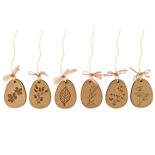 آویز تزیینی مدل H011 مجموعه 6 عددی