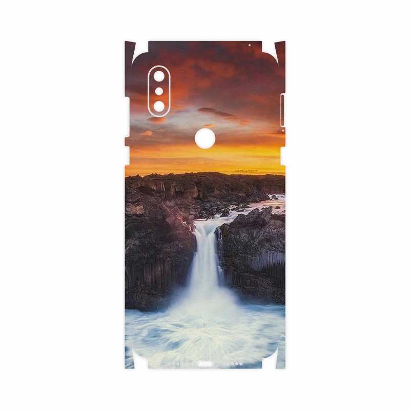 برچسب پوششی ماهوت مدل Waterfall-FullSkin مناسب برای گوشی موبایل شیائومی Mi Mix 3