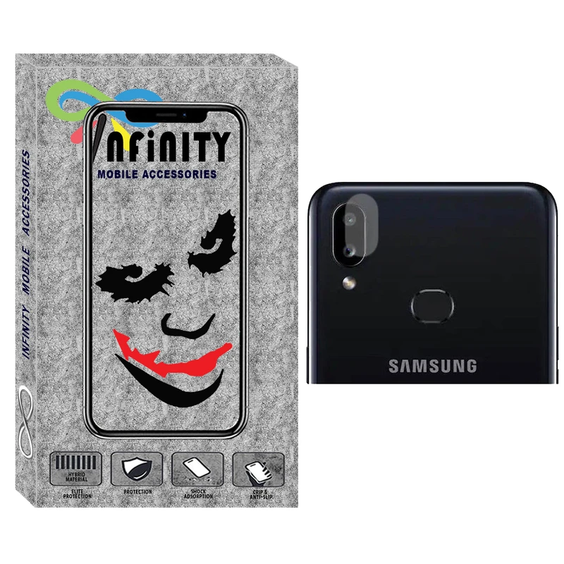 محافظ لنز دوربین اینفینیتی مدل Inl-01 مناسب برای گوشی موبایل سامسونگ Galaxy A10S