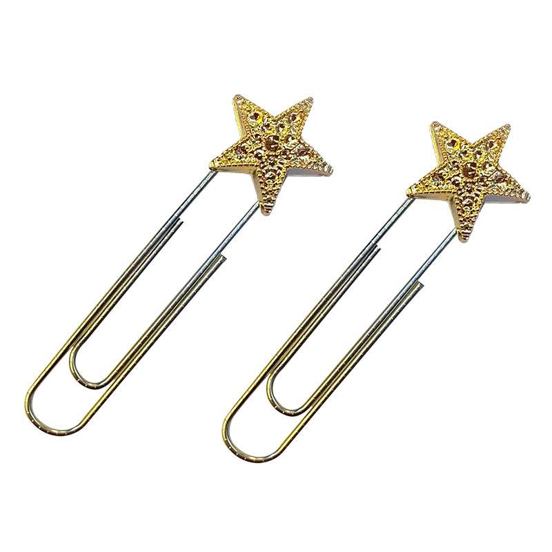 گیره کاغذ مدل ستاره ناگا بسته 2 عددی