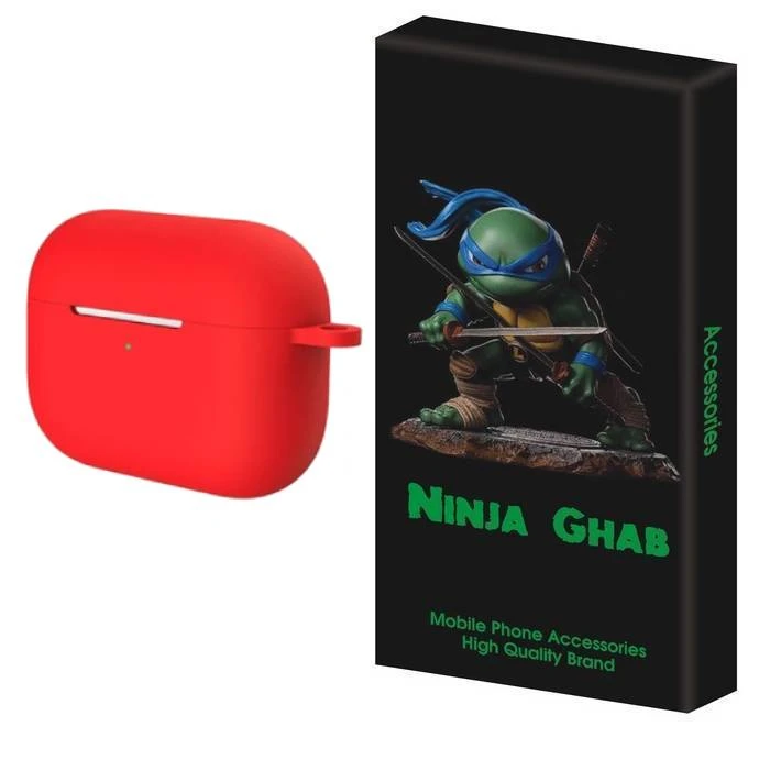 کاور نینجا قاب مدل سیلیکون مناسب برای کیس اپل ایرپاد پرو 2 به همراه قلاب