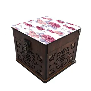 جعبه موزیکال مدل گل کد S023
