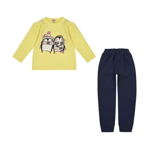 Madar 0068-52 T-Shirt And Pants Set For Girls