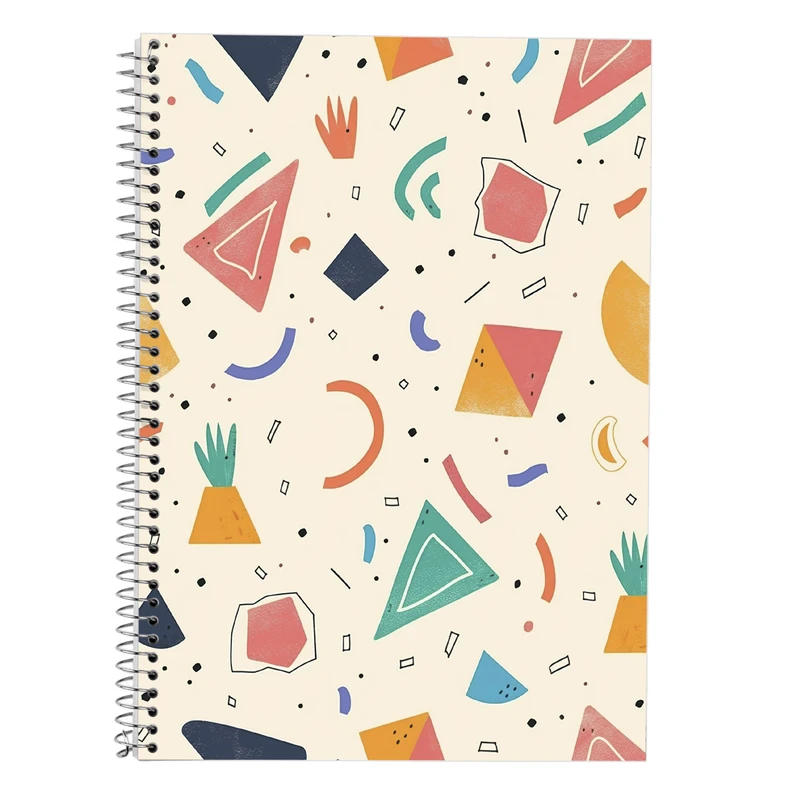 دفتر زبان 50 برگ مدوپد مدل دو خط طرح فانتزی کد DF13711