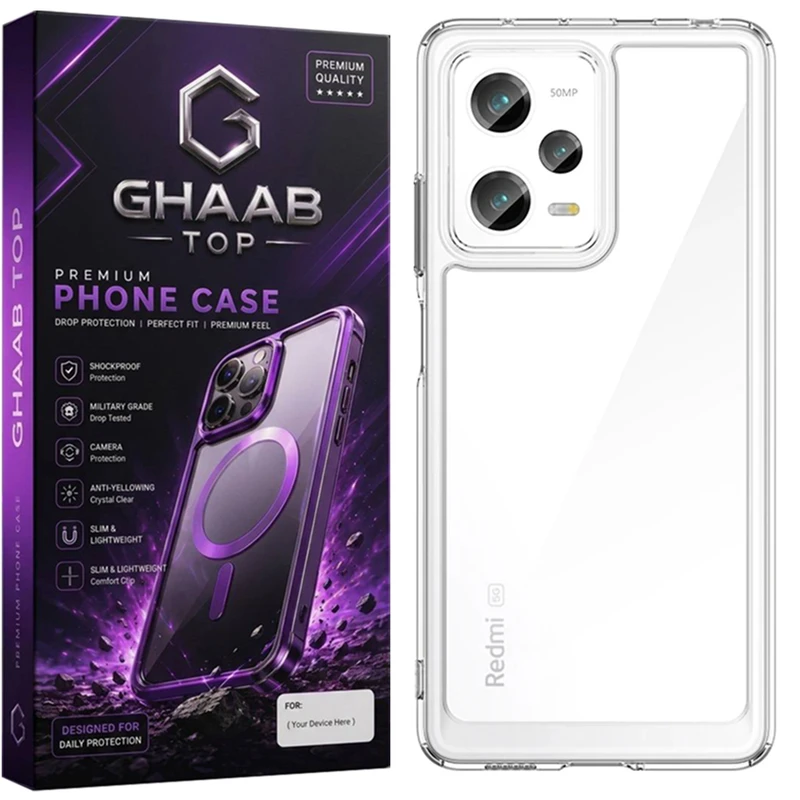 کاور قاب تاپ مدل ژله ای مناسب برای گوشی موبایل شیائومی Poco X5 Pro
