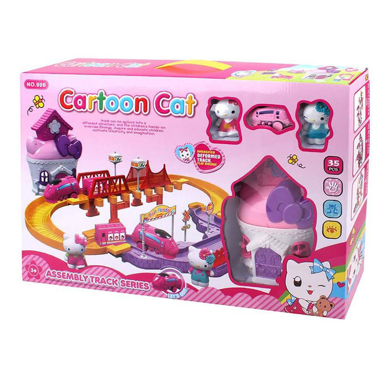 قطار بازی مدل CARTOON CAT