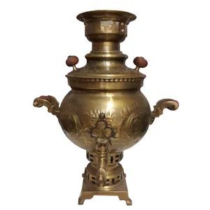  سماور ذغالی برنجی مدل 388