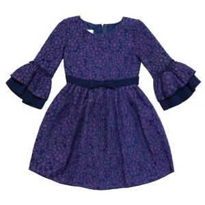 پیراهن دخترانه مدل ژاکارد