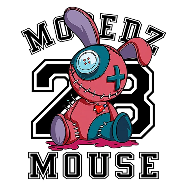 استیکر پارچه و لباس پاد آفرین طرح کارتونی کد 4500