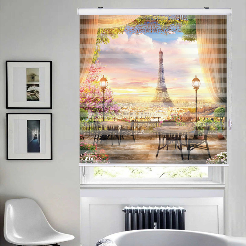  پرده زبرا زیو مدل L5011 سایز 200x150 سانتی متر