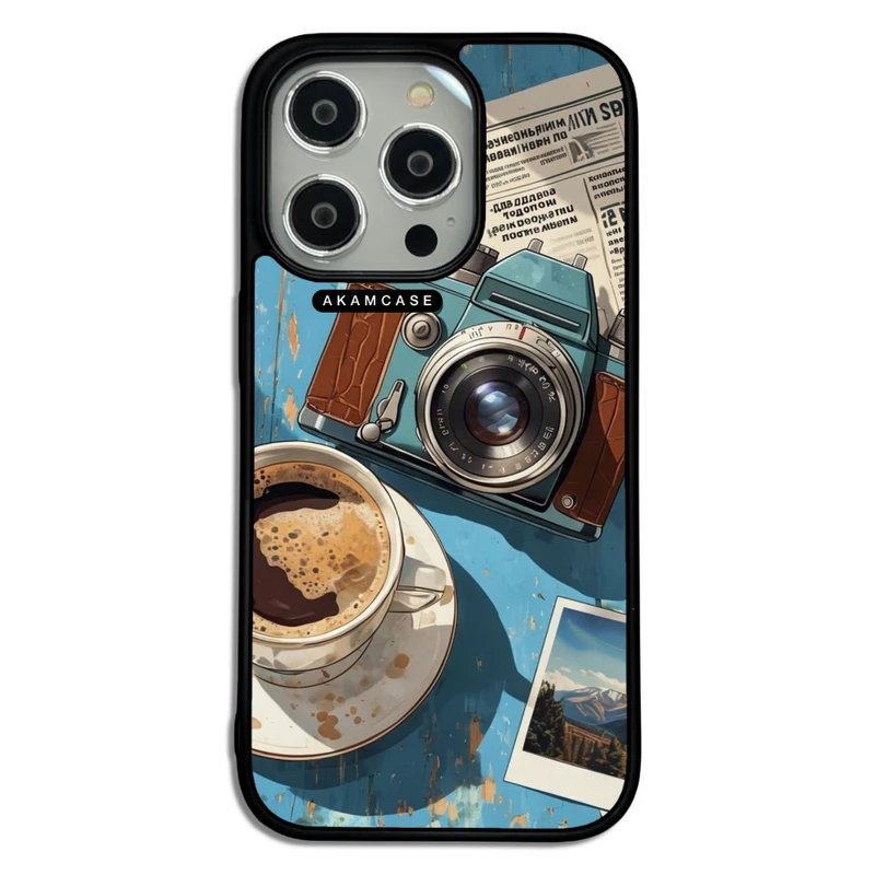 کاور آکام مدل AMC-WA14PRO-COFFEE-1 مناسب برای گوشی موبایل اپل iPhone 14 Pro