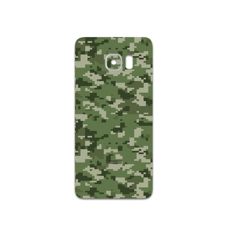 برچسب پوششی ماهوت مدل Army-Green-Pixel مناسب برای گوشی موبایل سامسونگ Galaxy S6 Edge Plus