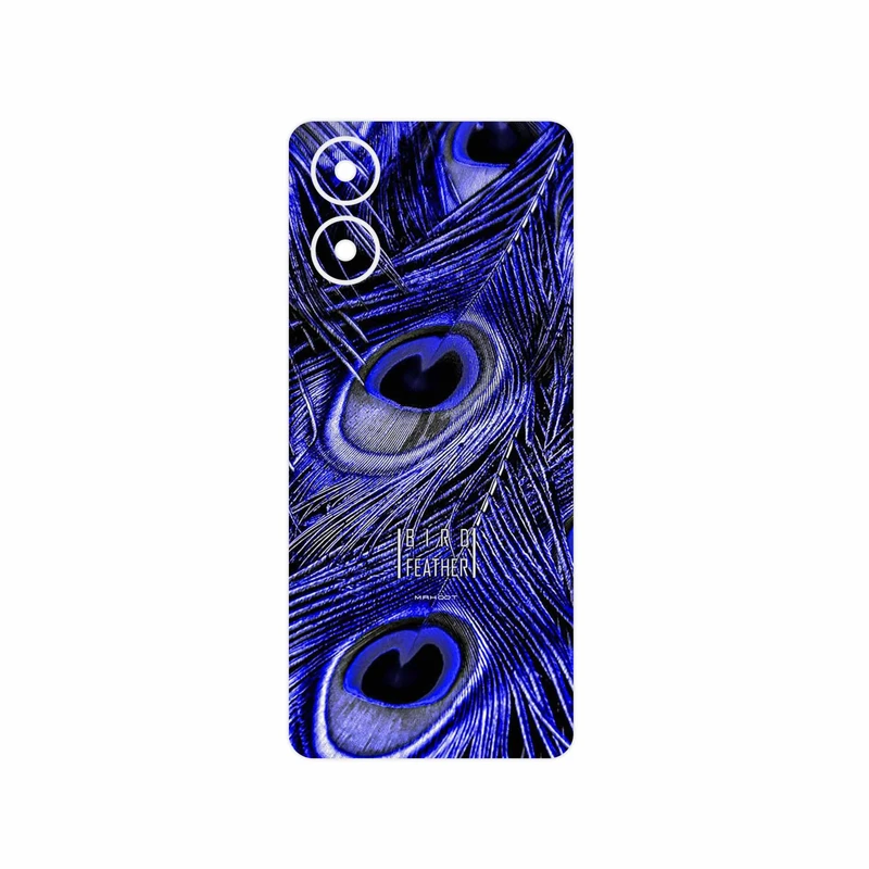 برچسب پوششی ماهوت مدل Purple Feather مناسب برای گوشی موبایل موتورولا Moto G04