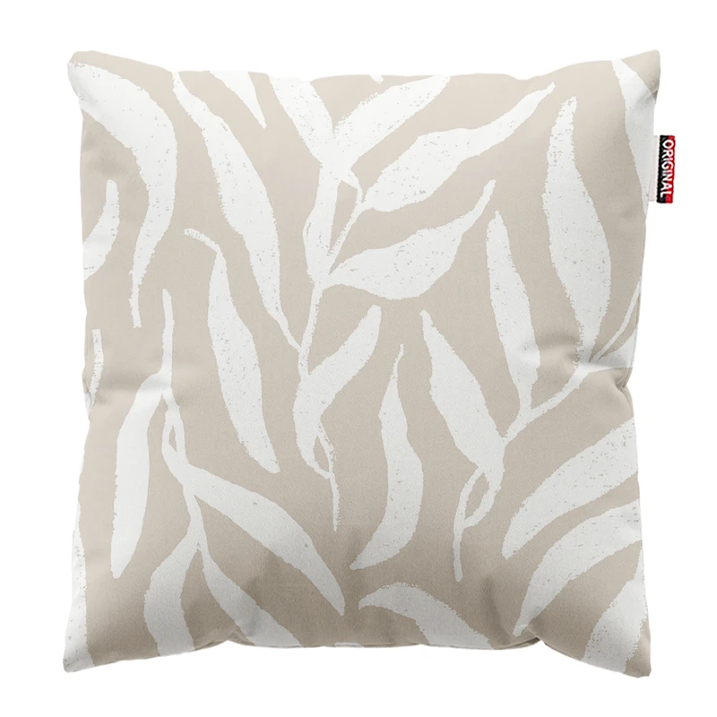 کوسن پاد آفرین مدل مینیمال طرح گل و برگ کد PK302944 سایز 30*30 سانتی متر