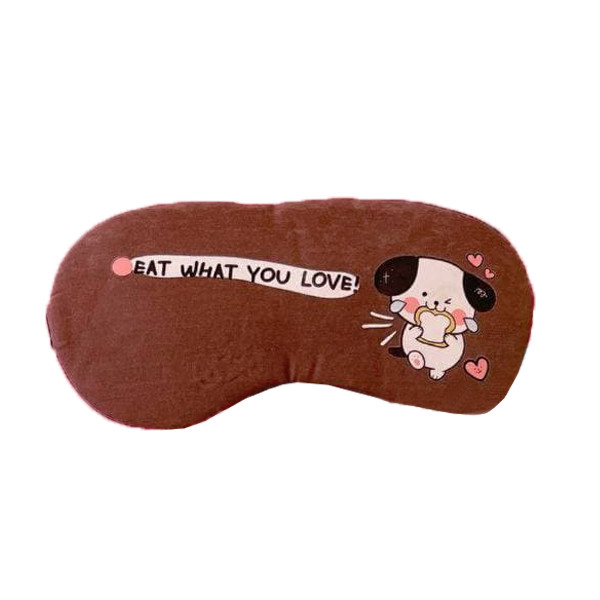 چشم بند خواب مدل eat what you love