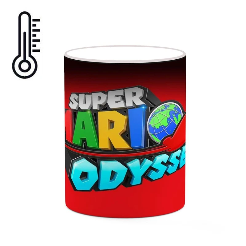 ماگ حرارتی کاکتی مدل بازی سوپر ماریو Super Mario Odyssey کد mgh30606