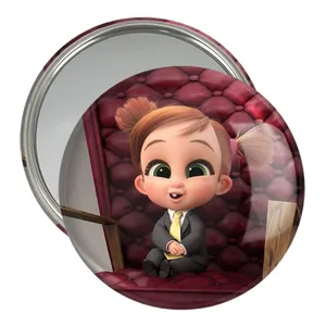 آینه جیبی خندالو مدل بچه رئیس Boss Baby  کد 12531