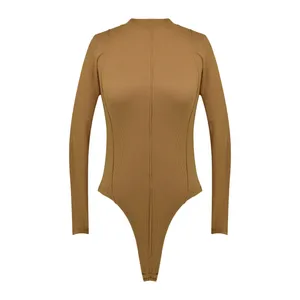 بادی آستین بلند زنانه مدل جلو دوخت کد 3059