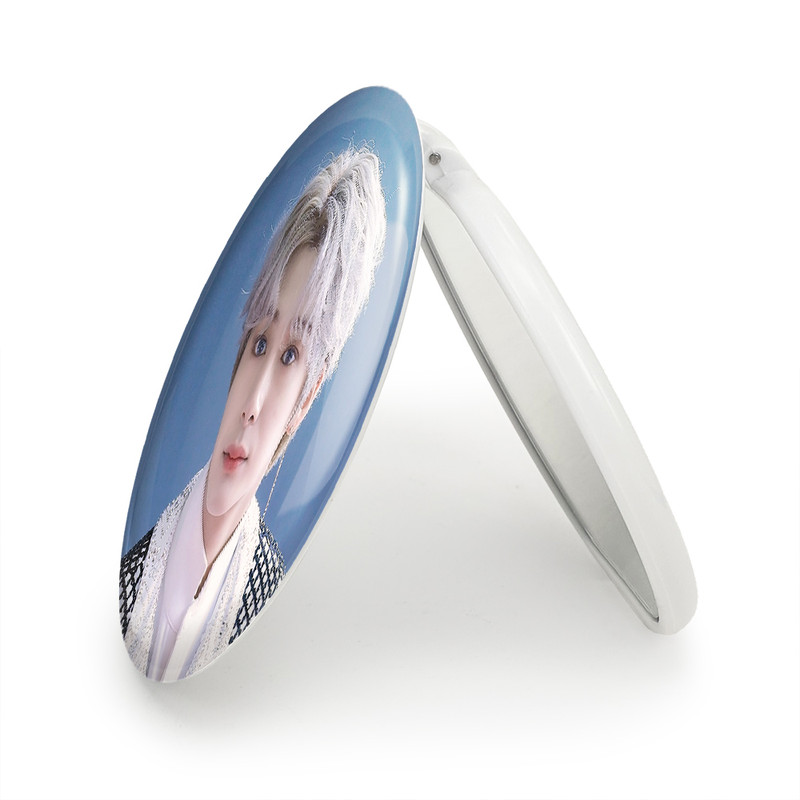 آینه جیبی خندالو طرح هیونگ وون گروه مانستا اکس MONSTA X مدل تاشو کد 21176