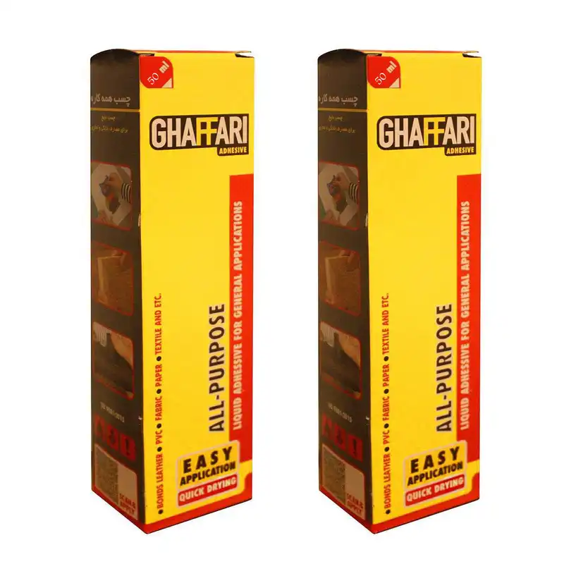چسب غفاری مدل all purpose حجم 50 میلی لیتر بسته 2 عددی