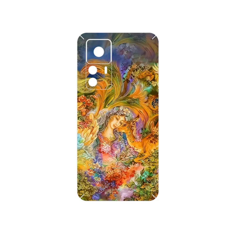 برچسب پوششی ماهوت مدل Persian miniature 3 مناسب برای گوشی موبایل شیائومی 12T Pro