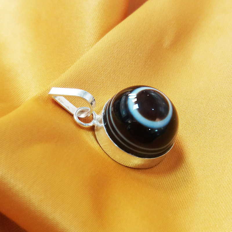 آویز گردنبند نقره مدل باباغوری کد NG2497 آویز گردنبند نقره مدل باباغوری کد NG2497