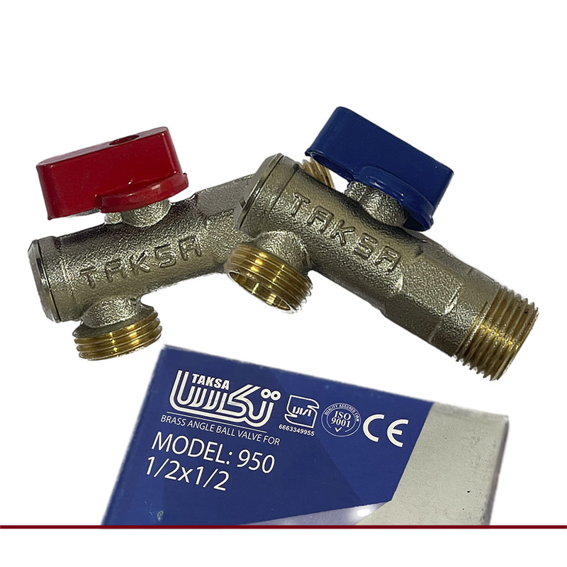 شیر پیسوار تکسا مدل 1/2 فیلتر دار مجموعه 2 عددی