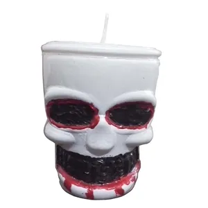 شمع لیوانی مدل ترسناك h35