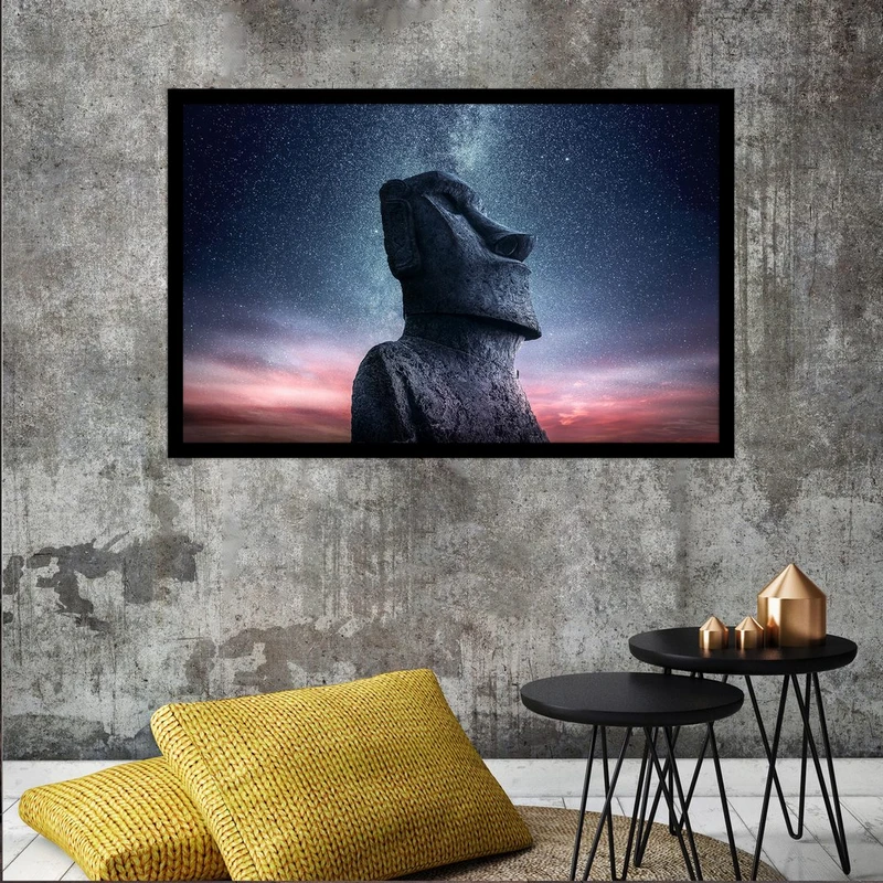 تابلو بکلیت طرح جزیره ایستر مدل B-S2826