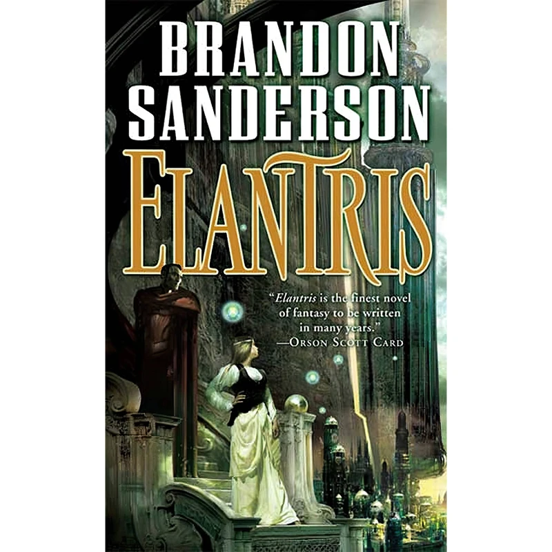 کتاب Elantris اثر Brandon Sanderson انتشارات Tor Fantasy