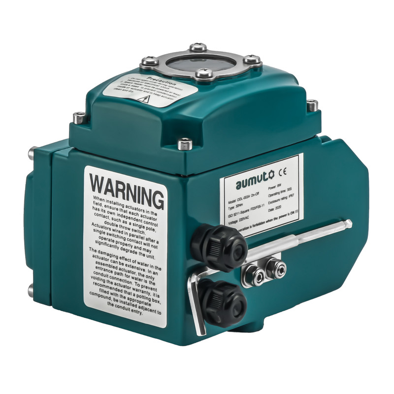 اکچویتور برقی آئوموتو مدل 30 نیوتون متر