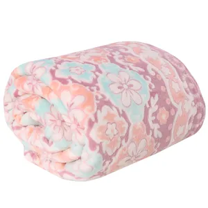 پتو اسفیلا طرح گل کد PJ-106563 سایز 145×220 سانتی‌متر