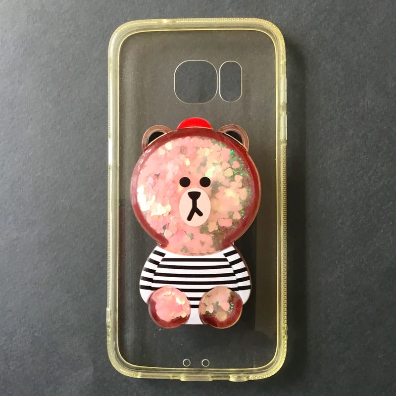 کاور طرح خرس کد S1334 مناسب برای گوشی موبایل سامسونگ Galaxy S7