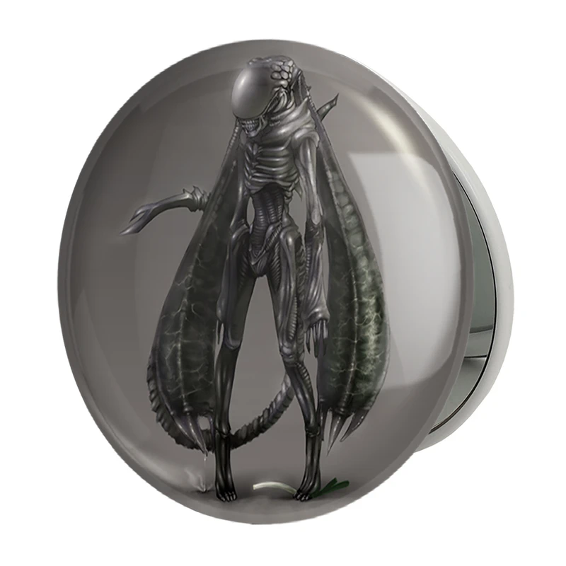 آینه جیبی خندالو طرح بازی بیگانه (Alien) مدل تاشو کد 32775