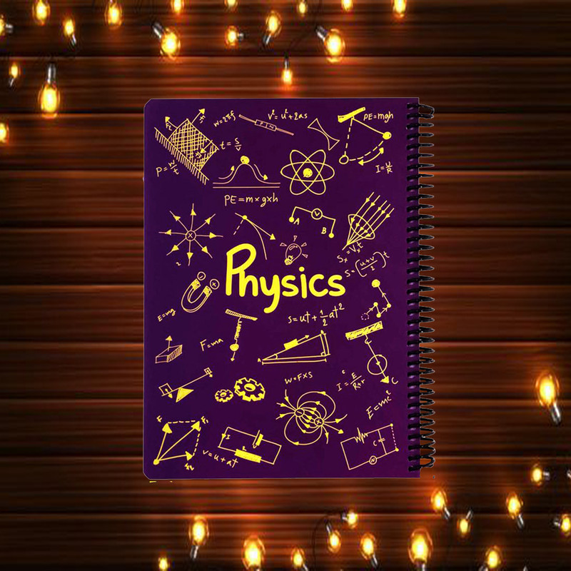 دفتر 100 برگ دات نوت طرح فیزیک مدل فرمول