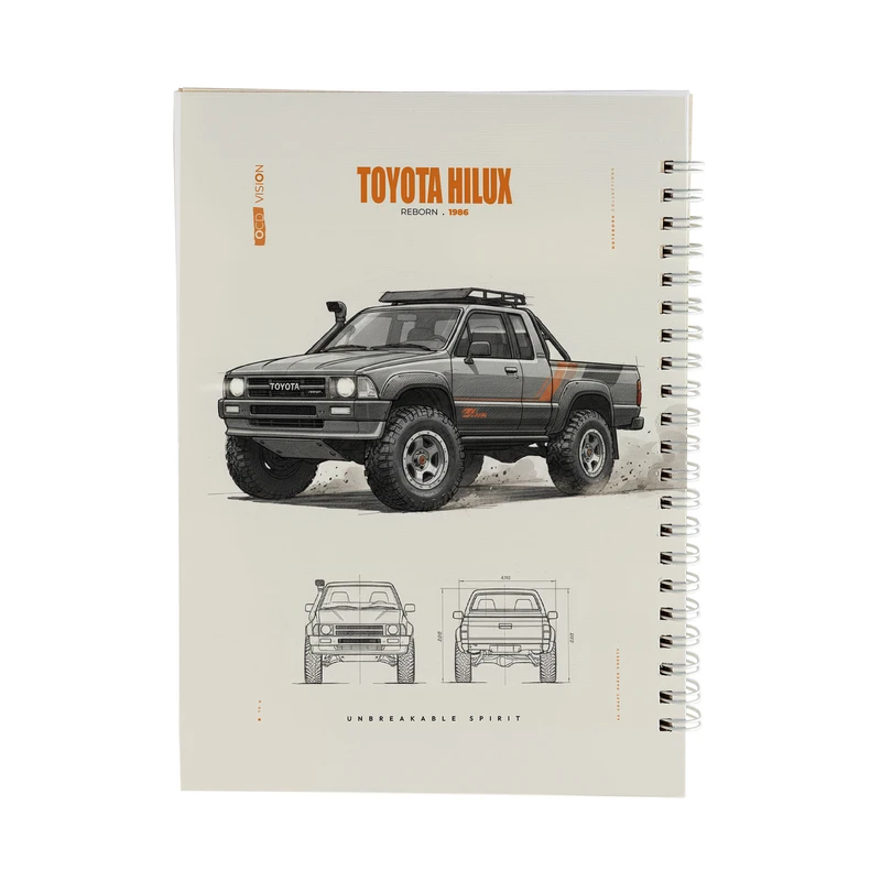 دفتر طراحی 60 برگ مدل ماشین کد 12