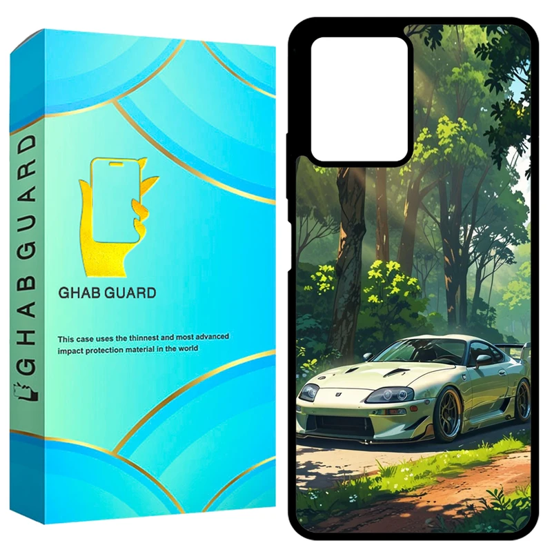 کاور قاب گارد طرح ماشین مدل GCHPRN12PP مناسب برای گوشی موبایل شیائومی Redmi Note 12 Pro Plus