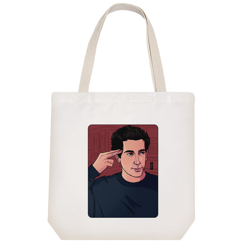 ساک خرید خندالو مدل راس سریال فرندز کد 7915