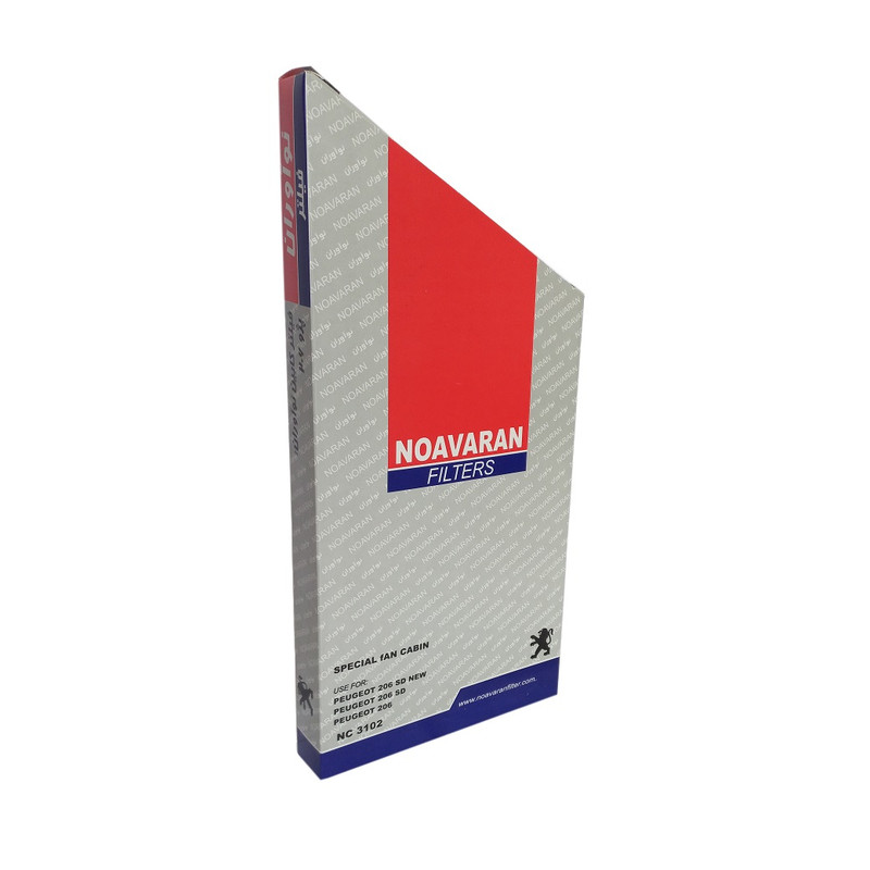 فیلتر هوای کابین خودرو نوآوران مدل NC3102 مناسب برای پژو 206