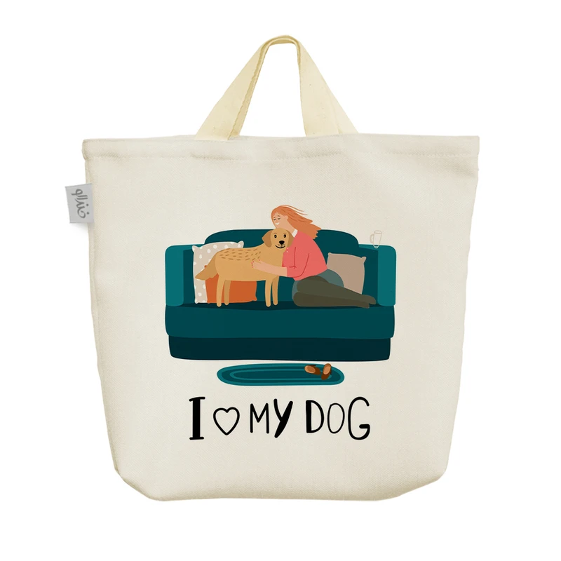 ساک خرید خندالو مدل حمایت از حیوانات کد 2655