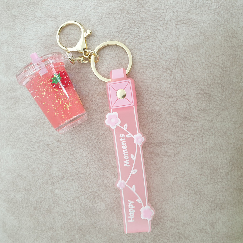 جاکلیدی مدل سیلیکونی آکواریومی طرح لیوان اسموتی و توت فرنگی کد DB21 جاکلیدی مدل سیلیکونی آکواریومی طرح لیوان اسموتی و توت فرنگی کد DB21